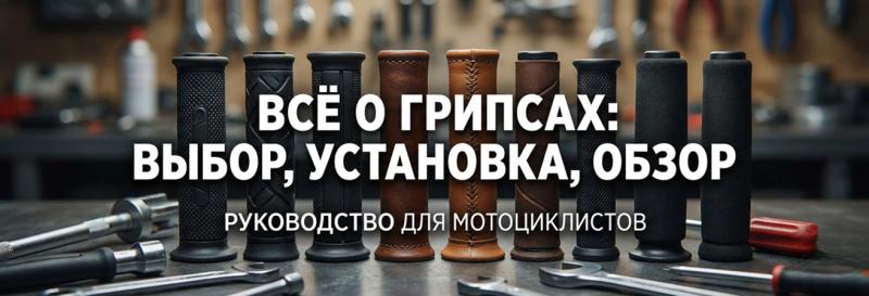 Как и какие грипсы выбрать?