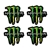 Наклейки для мотоцикла Monster Energie 4 M 175x200 мм 1