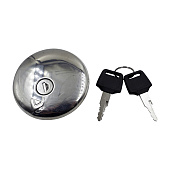 Крышка бензобака для мотоцикла Suzuki GN125 GN250 хром