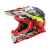 LS2 Мотошлем кроссовый MX437 FAST CRUSHER черно-красный 1