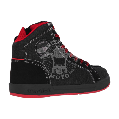 Мотокеды MadBull Sneakers Black Neon Red 4