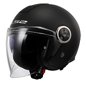 LS2 Мотошлем OF620 CLASSY Solid 3 4 черный матовый 1