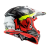 LS2 Мотошлем кроссовый MX437 FAST CRUSHER черно-красный 3