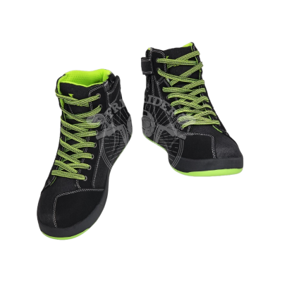 Мотокеды MadBull Sneakers Black Neon Green 1