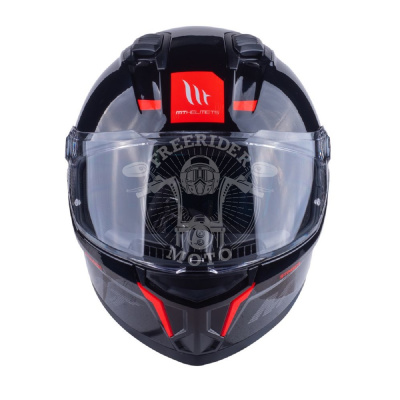 Мотошлем интеграл MT STINGER 2 Solid черный глянцевый 4