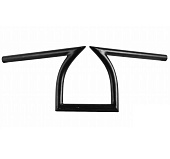 Руль для мотоцикла Z-Bar 25мм FRM-0436 черный матовый 1