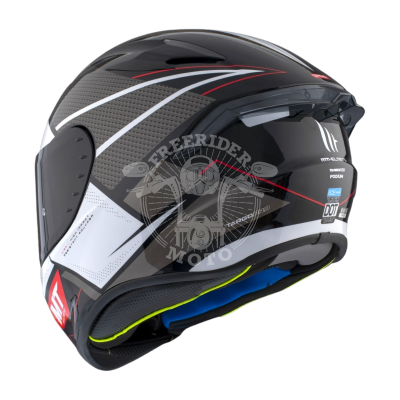 Мотошлем интеграл MT FF106 TARGO PRO PODIUM B0 белый 4