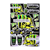 Наклейки для мотоцикла Monster Energy Когти 300х450 мм 1