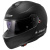 LS2 Мотошлем модуляр FF908 STROBE II Solid черный глянцевый 2
