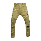 Мотоштаны мужские Moto Pants FRM-2306 бежевые 1